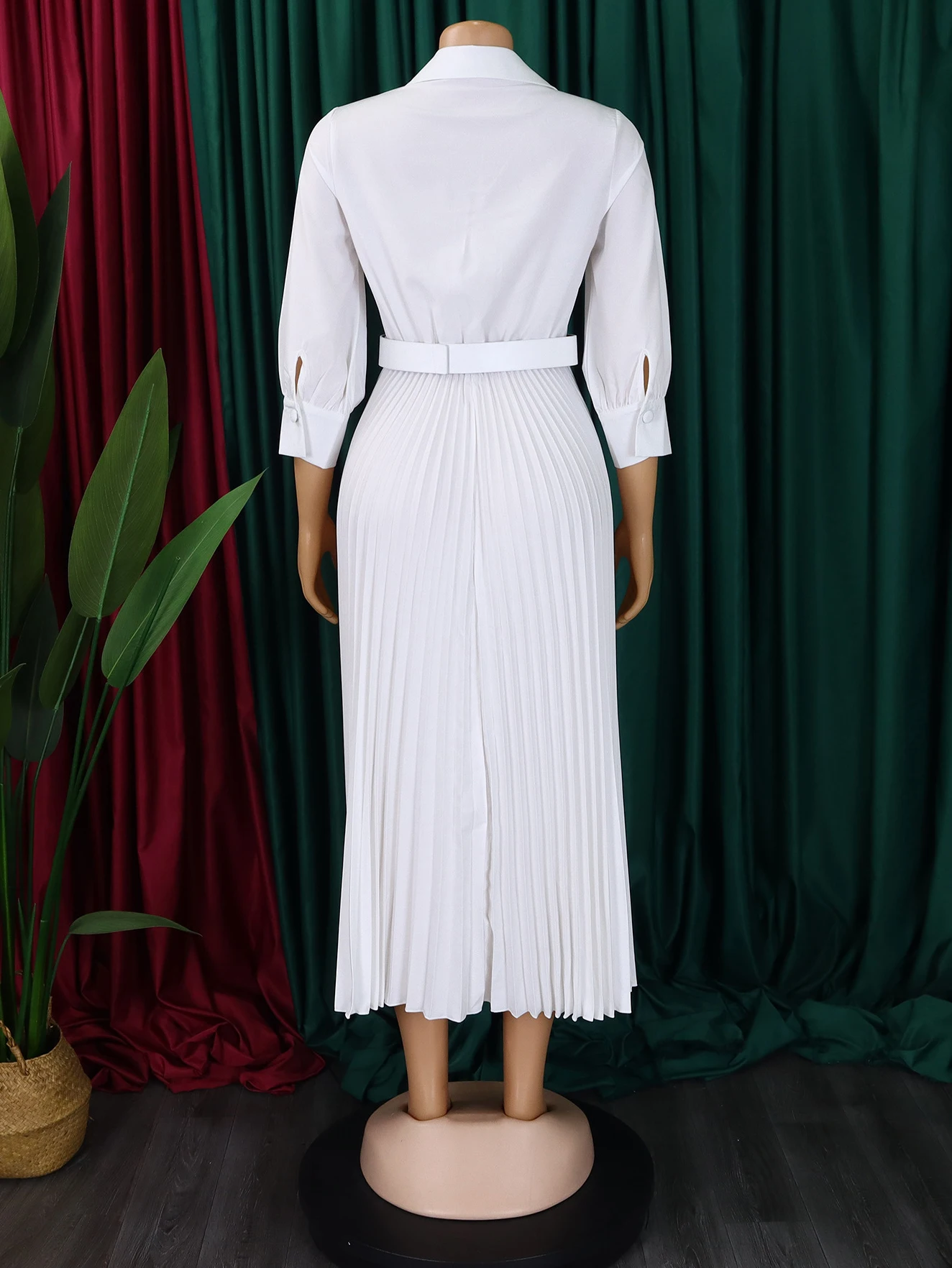 foreign trade new european and american women's dress solid color long skirt foreign trade new european and american women's dress solid color long skirt